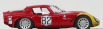 Best-model Alfa romeo Tz2 N 82 Nurburgring 1967 Trosch-pilette 1:43 Červená Žlutá