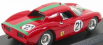 Best-model Ferrari 250 Lm Monza 1966 N 21 De Siebenthal 1:43 Red