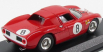 Best-model Ferrari 250 Lm N 8 2nd 12h Reims 1964 J.surtees-l.bandini 1:43 Červená Bílá