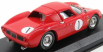 Best-model Ferrari 250lm N 1 Winner 6h Perth Caversham 1965 Martin - Mckay 1:43 Red