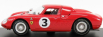 Best-model Ferrari 250lm N 3 Winner 12h Surfers Paradise 1966 J.stewart 1:43 Red