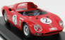 Best-model Ferrari 250lm Spider N 2 Winner Class Pernis Von Tirol Innsbruck 1965 H.walter 1:43 Red