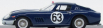Best-model Ferrari 275 Gtb/4 Coupe N 63 Spa 1967 Vestey - Gaspar 1:43 Modrá Bílá