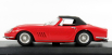 Best-model Ferrari 275 Gtb/4 Nart Spider Closed 1967 1:43 Červená Černá
