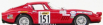 Best-model Ferrari 275 Gtb4 Coupe N 151 Tour De France 1970 A.corentin - B.prevost 1:43 Red