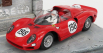 Best-model Ferrari 275p N 198 Winner Targa Florio 1965 Nino Vaccarella 1:43 Red