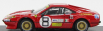 Best-model Ferrari 308 Gtb Coupe N 8 24h Daytona 1978 Besenzoni - Dal Ben - Wever 1:43 Red