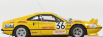 Best-model Ferrari 308 Gtb Gr.2 N 36 Rally Monza 1983 Facetti - Artioli 1:43 Žlutá