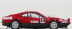 Best-model Ferrari 308 Gtb N 19 Rally St Cergue 1982 Jaquillard 1:43 Red
