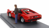 Best-model Ferrari 308 Gts 1977 - Personal Car Gilles Villeneuve With Figure 1:43 Red