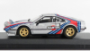 Best-model Ferrari 308gtb Gr.4 Rally Martini Racing Automobile 1:43, stříbrná