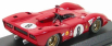 Best-model Ferrari 312 P Spider N 8 1000km Spa 1969 Rodriguez - Piper 1:43 Red