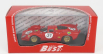 Best-model Ferrari 312p 3.0l V12 Coupe Team N.a.r.t N 39 1:43, červená