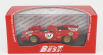 Best-model Ferrari 312p 3.0l V12 Coupe Team N.a.r.t N 57 1:43, červená