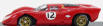 Best-model Ferrari 312p Coupe N 12 Bridgehampton 1969 P.rodriguez 1:43 Red