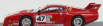 Best-model Ferrari 512bb Lm N 47 Daytona 1982 Davis - De Dryver 1:43 Red