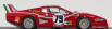 Best-model Ferrari 512bb Lm N 79 24h Le Mans 1980 Dini - Violati - Mican 1:43 Red