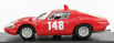 Best-model Fiat 1300ot Abarth N 148 Swiss Mountain Gp 1967 Tonie Hezemans 1:43 Red