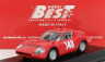 Best-model Fiat 1300ot Abarth N 148 Swiss Mountain Gp 1967 Tonie Hezemans 1:43 Red