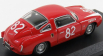 Best-model Fiat 850 Abarth Zagato N 82 Winner 500km Nurburgring 1960 Castellina - Vinatier 1:43 Červená Bílá