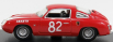 Best-model Fiat 850 Abarth Zagato N 82 Winner 500km Nurburgring 1960 Castellina - Vinatier 1:43 Červená Bílá