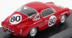 Best-model Fiat Abarth 1000 Coupe Zagato N 80 Winner Sebring 1961 Glertz - Liess 1:43 Red