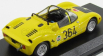 Best-model Fiat Abarth 1000sp Spider N 364 Rovereto-asiago 1971 M.baldo 1:43 Žlutá
