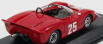 Best-model Fiat Abarth 2000 N 25 Winner Nurburgring 1969 T.hezemans 1:43 Red