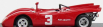 Best-model Fiat Abarth 2000 Spider N 3 1:43, červená