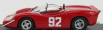 Best-model Fiat Abarth 2000s N 92 Winner Campionato Europeo Montagna 1969 A.merzario 1:43 Red