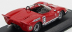 Best-model Fiat Abarth 2000s Spider Team Radio Veronica N 23 Silverstone 1969 E.swart 1:43 Red