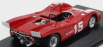 Best-model Fiat Abarth 2000sp Spider N 15 Nurburgring 1970 K.ahrens Jr. 1:43 Červená Bílá