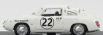 Best-model Fiat Abarth 750 Zagato Coupe N 22 Sebring 1960 Richards - Callanan 1:43 Bílá
