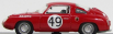 Best-model Fiat Abarth 850s Coupe Team Abarth Cie N 49 24h Le Mans 1960 Spychier - Feret 1:43 Red