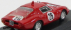 Best-model Fiat Abarth Ot 1300 N 26 Trento-bondone 1968 A.krohe 1:43 Red