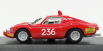 Best-model Fiat Abarth Ot1300 N 236 Winner Class Targa Florio 1970 Garufi 1:43 Red
