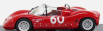 Best-model Fiat Abarth Sp 1000 Spider N 60 Monza 1968 Pal Joe - Botalla 1:43 Red