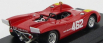 Best-model Fiat Abarth Spider 2000 N 462 Winner Sestriere 1970 Arturo Merzario 1:43 Red