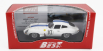 Best-model Jaguar E-type 3.8l S6 Coupe Team Briggs Cunningham N 10 1:43, bílá