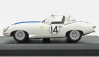 Best-model Jaguar E-type N 14 24h Le Mans 1963 Hansgen - Pabst 1:43 Bílá Modrá