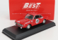 Best-model Lancia Fulvia 1.6 Hf Coupe N 49 1:43, červená