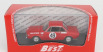 Best-model Lancia Fulvia 1.6 Hf Coupe N 49 1:43, červená