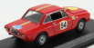 Best-model Lancia Fulvia Coupe 1.3 Hf N 54 3rd Coppa Delle Alpi 1968 Trautmann - Trautmann 1:43 Red