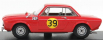 Best-model Lancia Fulvia Coupe 1.3hf N 39 2nd Rally Montecarlo 1967 Andersson - Davrnport 1:43 Red
