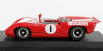 Best-model Lola T70 Mkii Spider N 1 1:43, červená