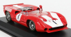 Best-model Lola T70 Mkii Spider N 1 1:43, červená