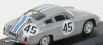 Best-model Porsche 1600 Gs Abarth N 45 Sebring 1964 Cassel - Sesslar 1:43 Silver