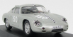 Best-model Porsche 1600gs Abarth Coupe N 150 Hockenheim 1961 F.hahnl 1:43 Silver