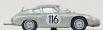 Best-model Porsche 1600gs Abarth N 116 Targa Florio 1960 Linge - Strahle - Lissmann 1:43 Silver
