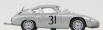 Best-model Porsche 1600gs Abarth N 31 Nurburgring 1960 Greger - Linge 1:43 Silver